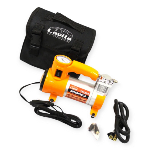 компрессор Lavita  7атм/27л/1м шланг/прик/сумка/фонарь