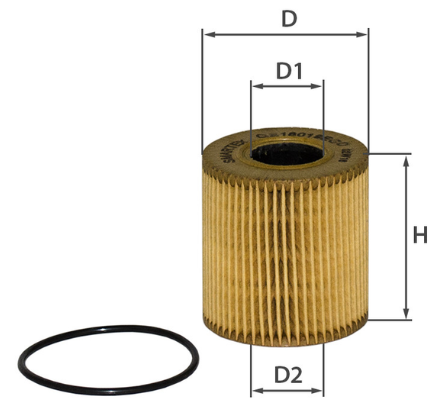 фильтр масл. Ford Transit 2.2TDCi-2.4TDCi 06->  (SMARTEX)