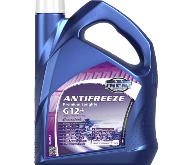 Антифриз MPMOIL / концентрат / червоний / 5л. /( VW TL 774D/F, MB 325.3, FORD WSS-M97B44-D)