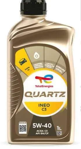 масло Total  5W-40 Quartz  Ineo SN/CF, С3 (1л)