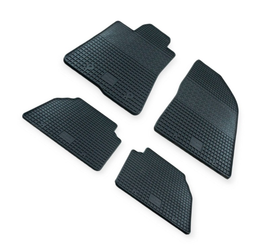 коврики салона Toyota Avensis T25 2003-2009 борт 1см, евроклетка Polytep