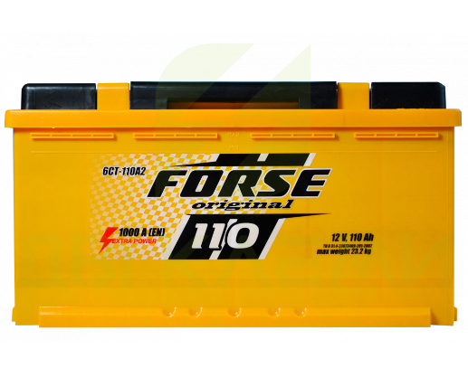 Аккумулятор FORSE 110Ач 1000А Original (L5) (0) Евро прав +