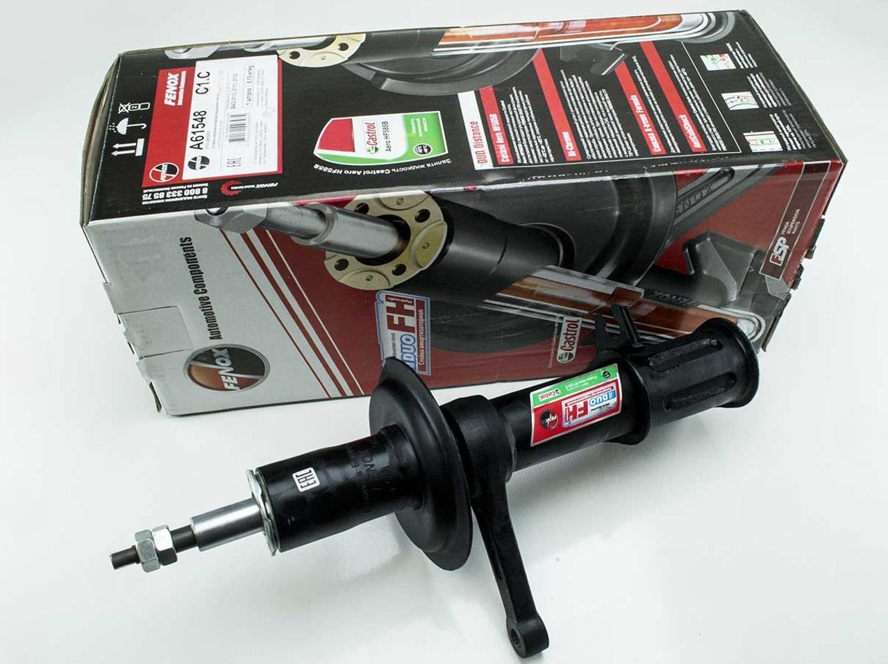 стойка передняя 2110 левая (Fenox) <А61 548С1> масл.