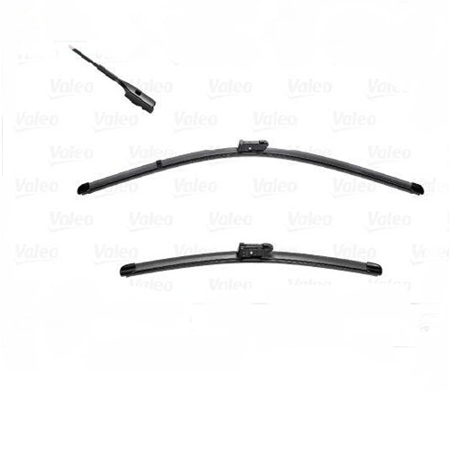 Комплект стеклоочистителей SILENCIO FLAT BLADE SET/бескаркасные/600•400 мм. / + спойлер /