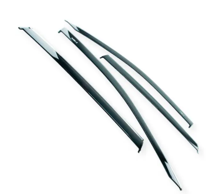 ветровик Toyota RAV 4 V 2018->  (скотч) HIC с хром молдингом