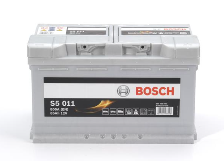 Аккумулятор Bosch S5 Silver Plus 85Ah, EN800 правый "+" 315x175x190 (ДхШхВ)