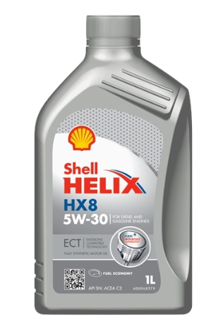 масло Shell 5W-30 Helix HX8 ECT C3 (1л) саж.фил.