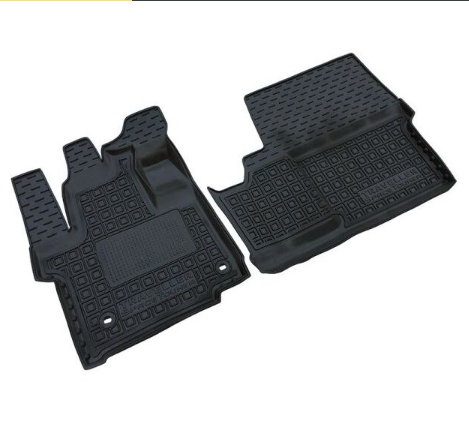 коврики салона Peugeot Traveller (Expert) 1+1 2017-> борт 2,5см, с перемычкой