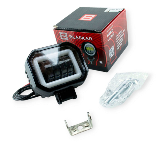 фара дополнительная LED  прямоуг.  90х80х60 (Д/В/Ш) 30W CREE