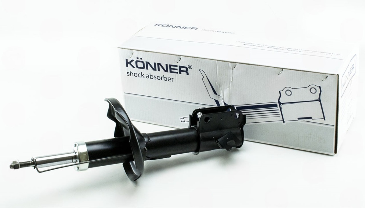 стойка передняя Chevrolet Lacetti левая (Könner) газ