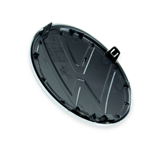 эмблема реш. Volkswagen Passat B8.5 Golf 8 Ø 14см, пластик, хром 386405 - зображення 2