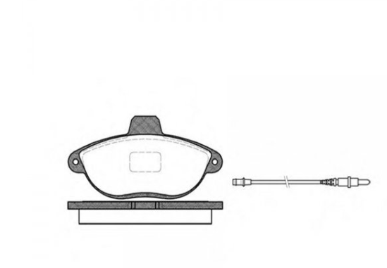 Гальмівні колодки дискові
