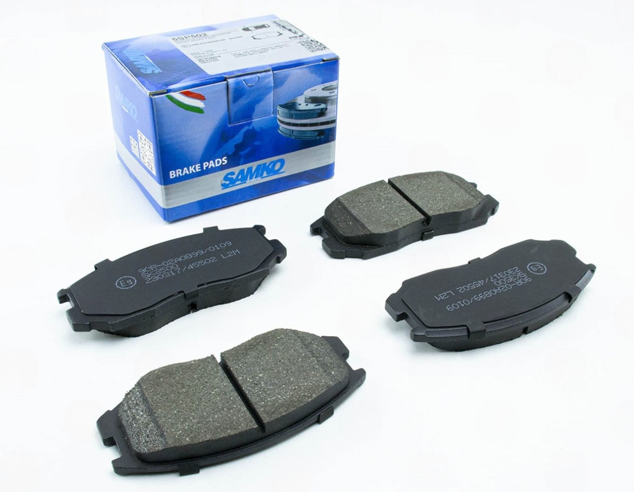 колод.торм. пер. Mitsubishi Colt, Lancer 88->  (LPR-Samko)