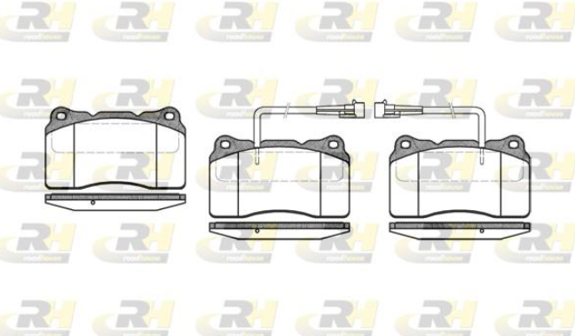 Гальмівні колодки дискові