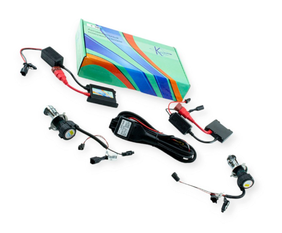 ксенон H4 12v 4300k КВАНТ биксенон