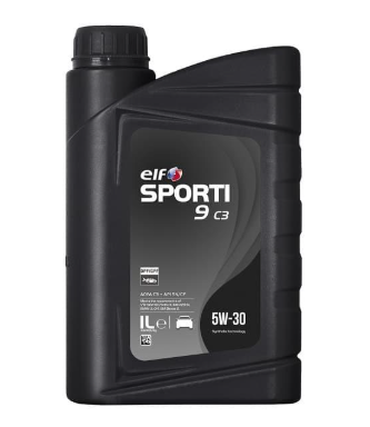 Моторна олива Elf Sporti 9 C3 / 5W30 / 1л. / (ACEA C3, API SN/CF, MB-229.52, GM Dexos 2 )