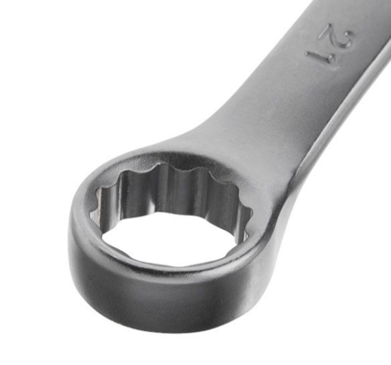 ключ рожково-накидной 21мм CrV HT-1221 - зображення 3