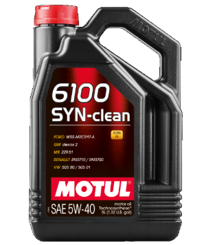 масло Motul 5W-40 6100 Syn-Clean (5л)