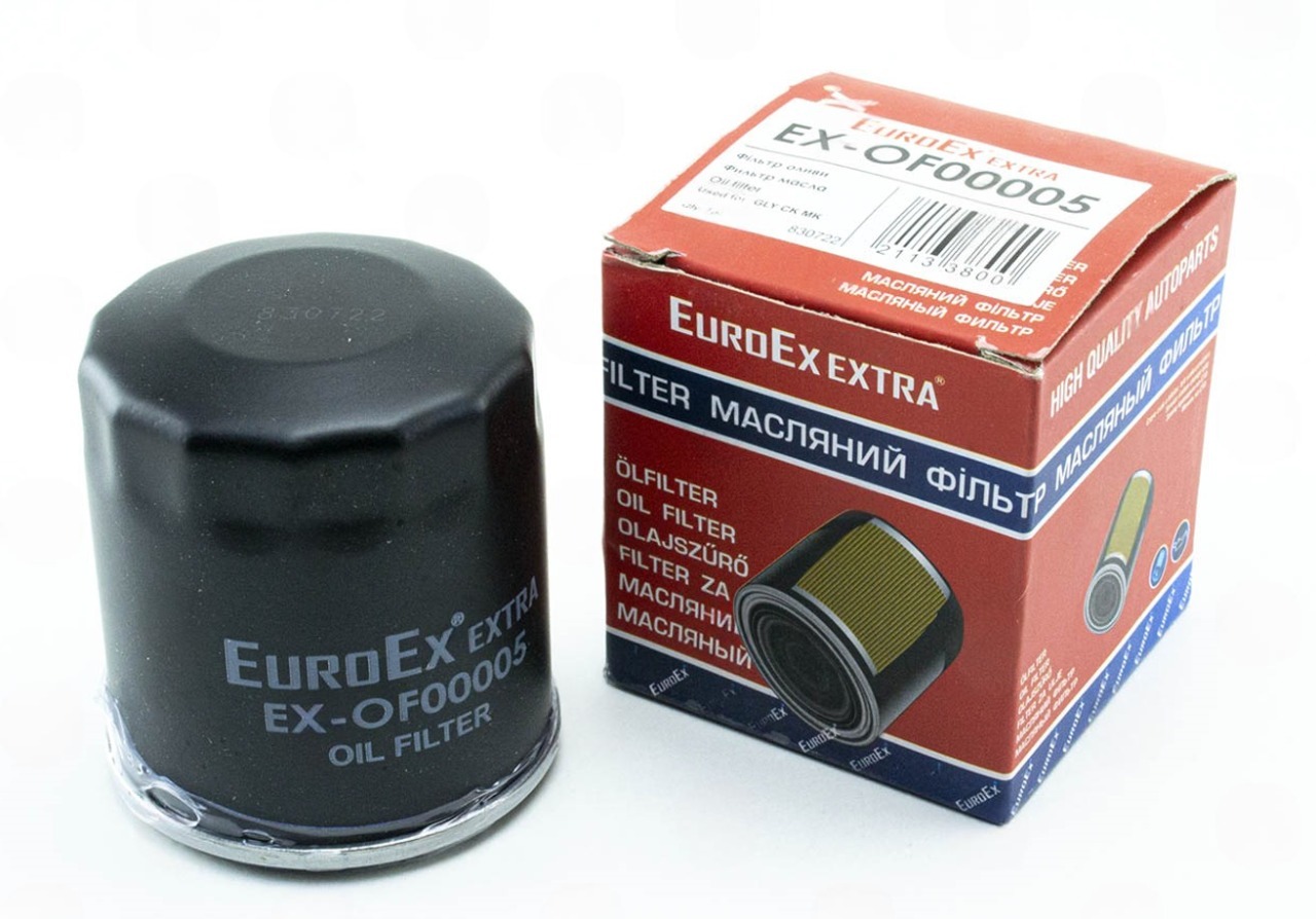фильтр масл. Geely CK, MK, Emgrand (EuroEx)