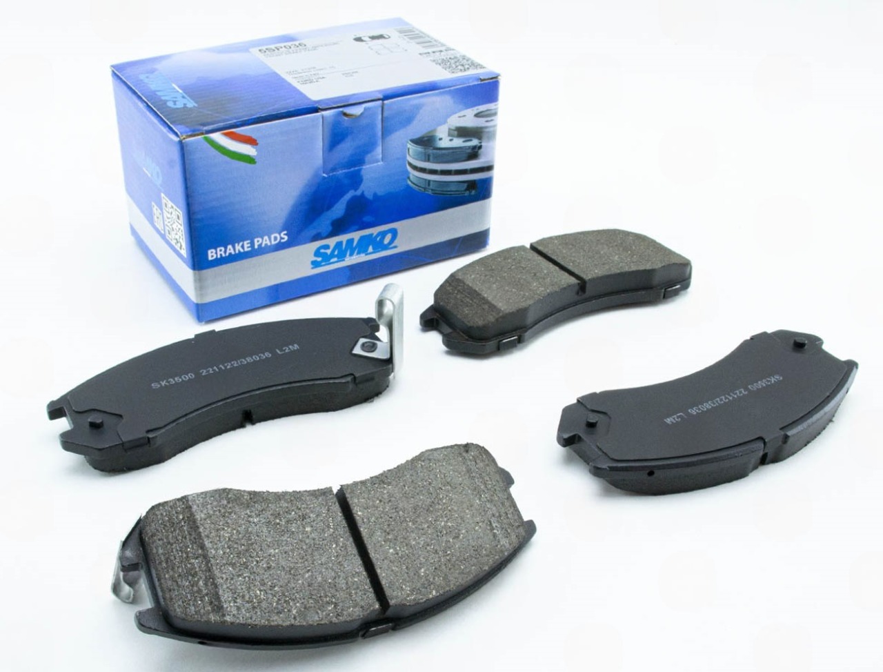 колод.торм. пер. Mazda 626 (87-98)  (LPR-Samko)