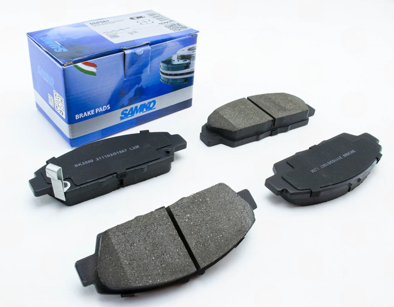 колод.торм. пер. Honda Accord V 92->  (LPR-Samko)