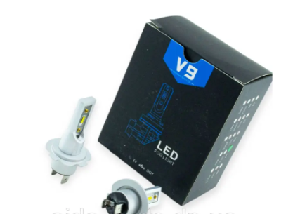 лампа LED H7 12V-24V V9 5500K 60W 360°