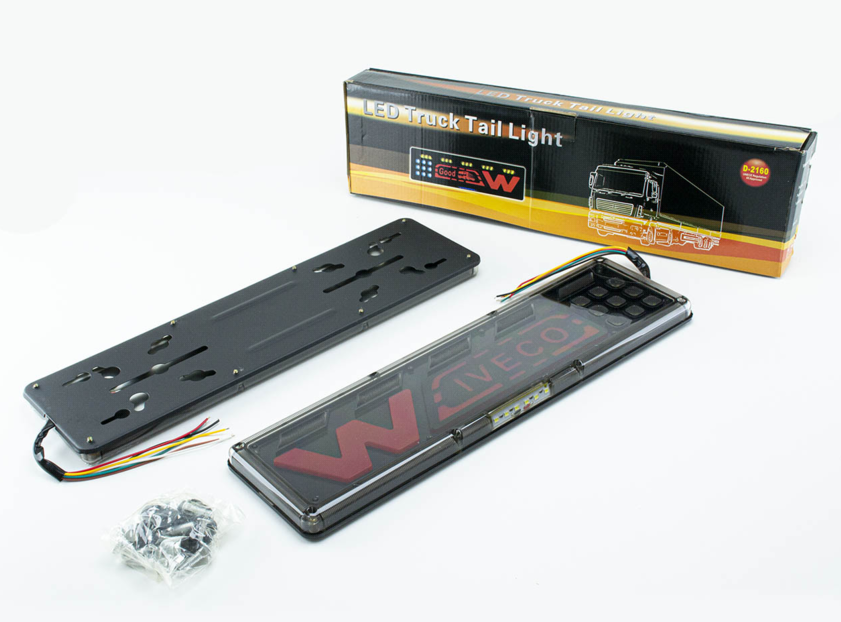 фонарь задн.грузовой, прицепы LED 46см IVECO 12-24V