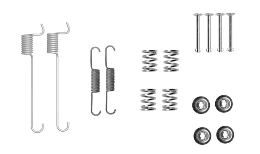Гальмівні аксесуари (Монтажний комп-кт колодки)