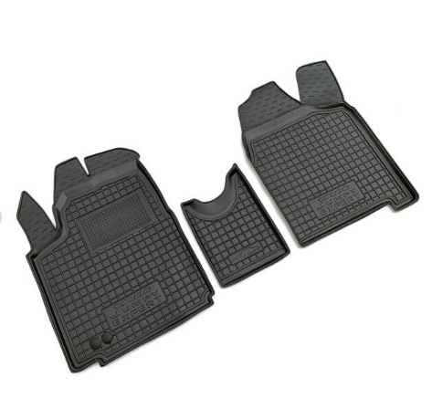 коврики салона Fiat Scudo, Peugeot Expert, Citroen Jumpy 2007-2016 1.6 борт 2,5см, с перемычкой, 5шт