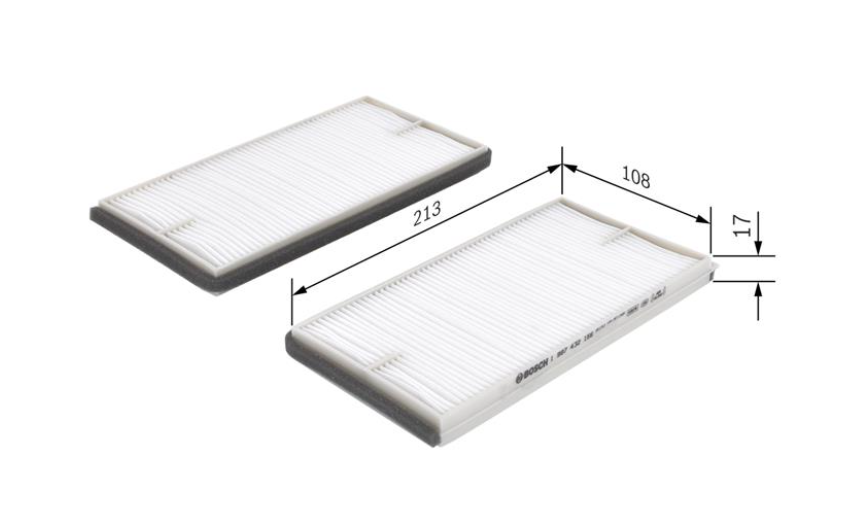 Фільтр, повітря у внутрішній простір