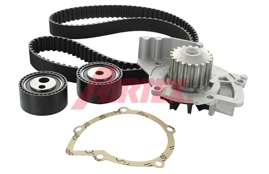 ремкомплект ГРМ (ремень+ролики+помпа) Citroen C5, C8, Peugeot 406, 607, 807 2.2HDI 02->  (AIRTEX)