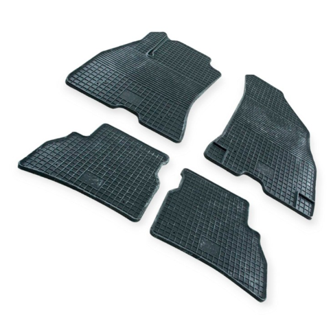 коврики салона Fiat Doblo II 2010-> , Opel Combo D 2011-2018  борт 1см, евроклетка Polytep