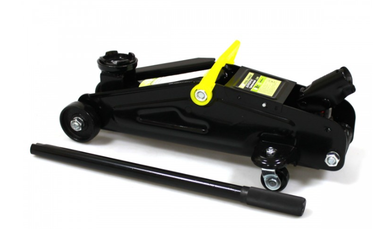 домкрат гидравл. подкатной 2 Т  135-335мм  (коробка) Steel Power