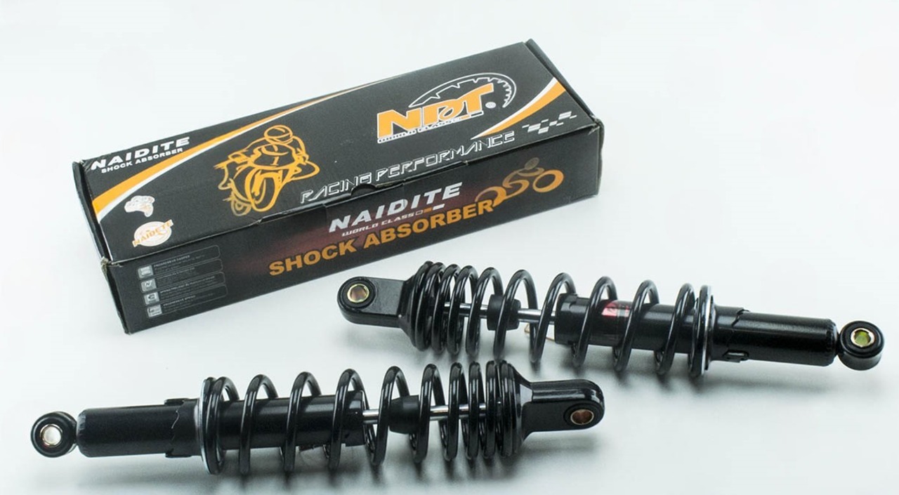 амортизатор задний DELTA/Минск 340мм регулируемые (дымчатые) (пара) мягкие