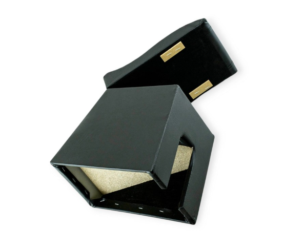 подлокотник ВАЗ  XXL под иномар. сиденье 20см  черный  с вышивкой (кожзам)  NEW с изгибом 256104 - зображення 2