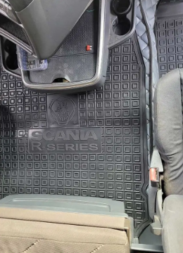 коврики салона SCANIA R-series 2004-2016 борт 2,5см, с перемычкой 11945 - зображення 5