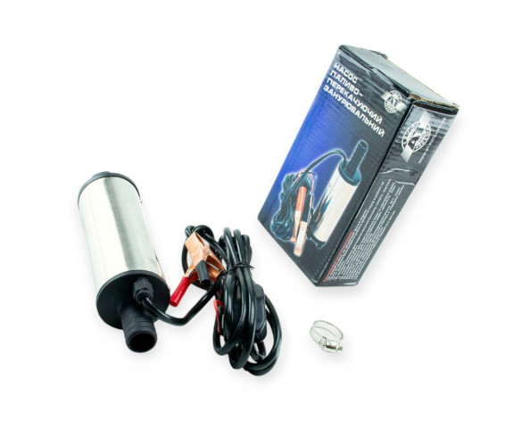 насос для перекачки топлива погружной 12В/30л/d51/штуцер 19мм AT