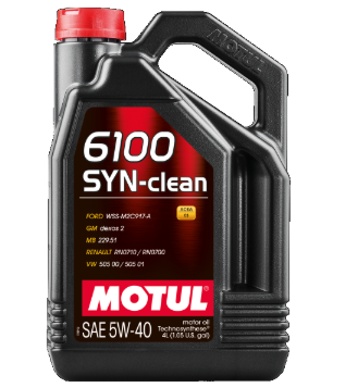 масло Motul 5W-40 6100 Syn-Clean (4л)