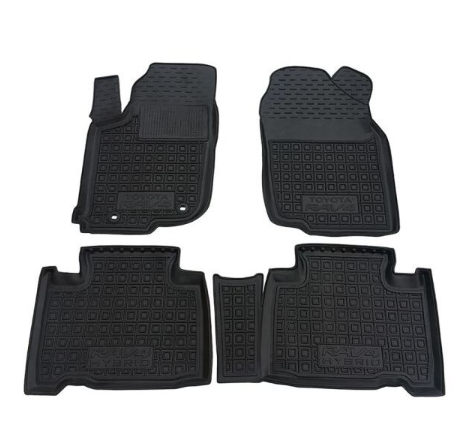 коврики салона Toyota Rav 4 2018-> (Hibrid) борт 2,5см, с перемычкой