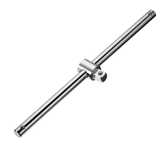 вороток  Т-образный с плавающей головкой  1/2" 300 мм CrV Intertool Тайвань