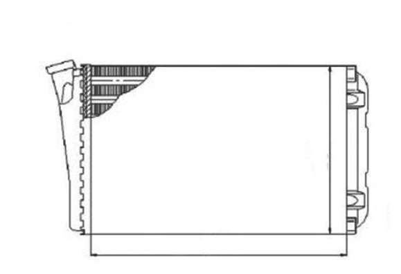Радіатор опалення FORD MONDEO (1993) 1.8