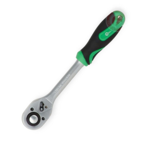 трещетка с квадратом   1/2" 72 зуба 255 мм CrV Intertool