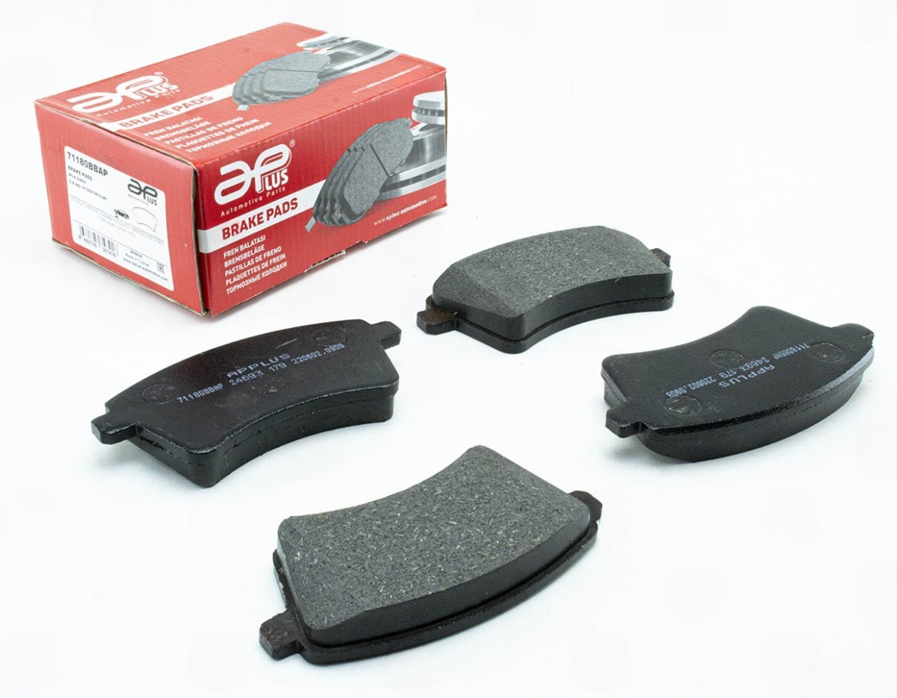 колод.торм. пер. Renault Kangoo 08->, MB Citan (415)  (APLUS)