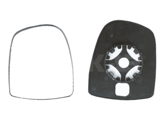 скло дзеркала лів. с пласт. держат., випукл.