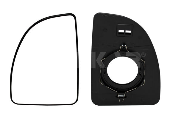 скло дзеркала лів. с пласт. держат.випукл. 99-