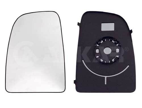 зеркало левое стекло + держак, выпукл.