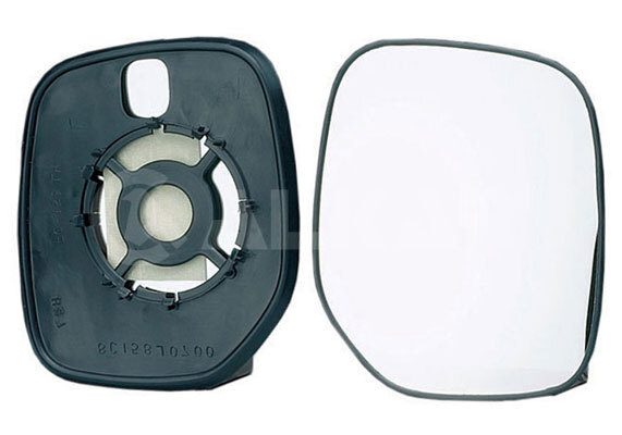 стекло зеркала пров. с пласт. держателем, выпукл.