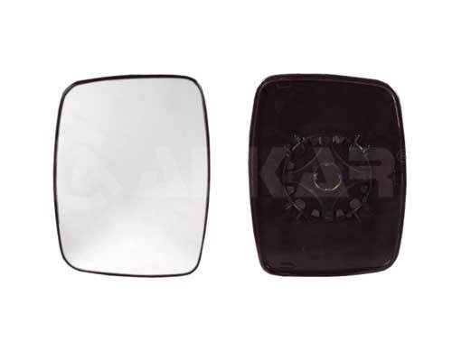 скло дзеркала лів./ прав.  с пласт. Держателем, випукл.