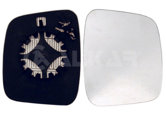 зеркала Держак правый+стекло, выпукл., обогрел.