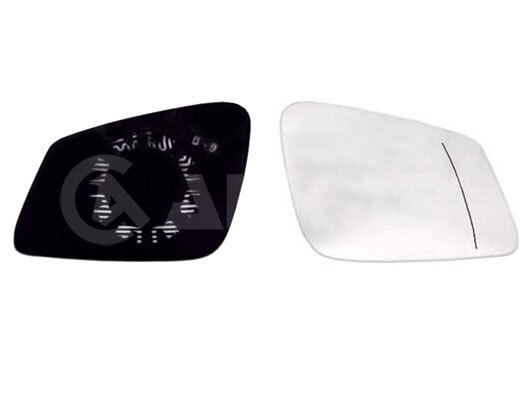 Вкладыш зеркала правый,асферич.,обогрев., 160 X 110 BW[OE 51167251584]